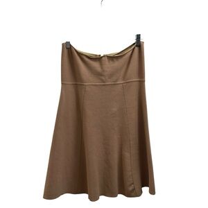 Reiss Prunella Beige High Waisted Skirt
